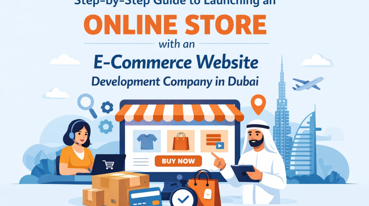 step by step guide for development of e-commerce site in DUbai